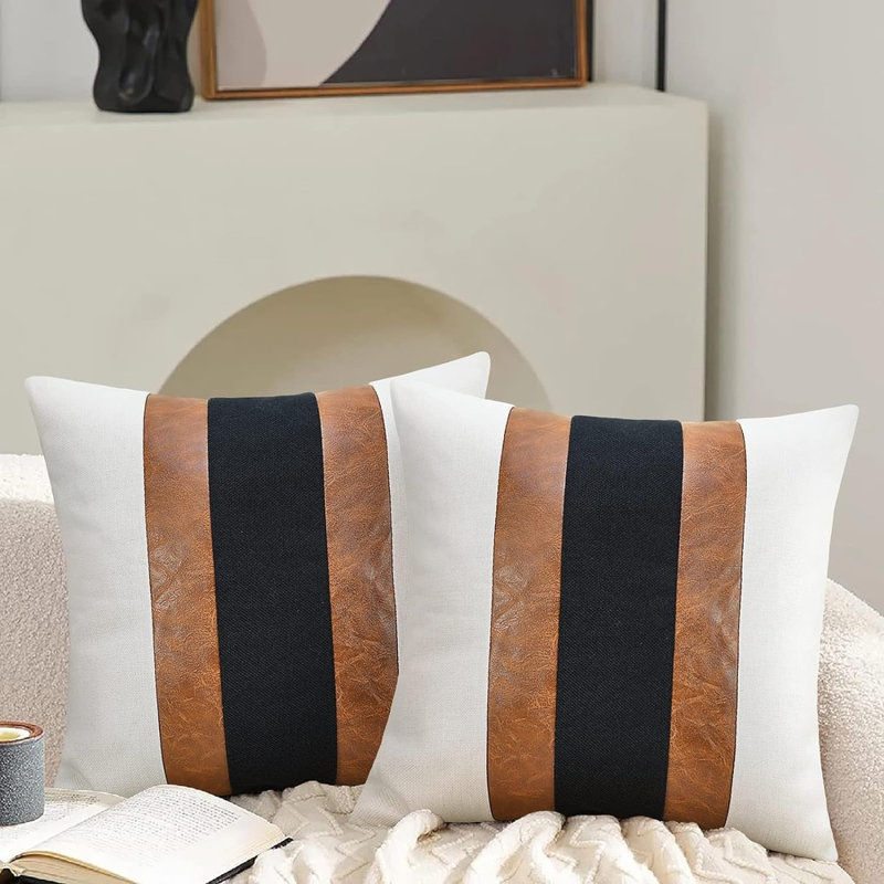 Black And White Throw Pillow Covers