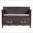 Shoe Bench with Removable Cushion, Entryway Bench with Hidden Storage for Entrance and Living Room, Shoe Storage Bench with Back-414329509