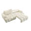 Canapé-lit 90,2 po 4 places en tissu Teddy-146669864