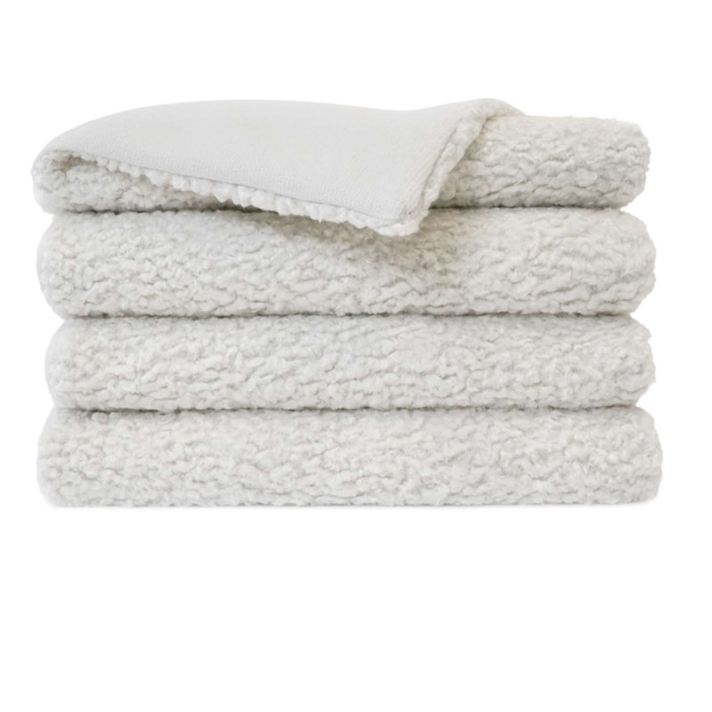 Poodle Throw Blanket, Cloud