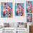 " Colorful Zebra Expressionistic Stripes II "-92008625-92008623