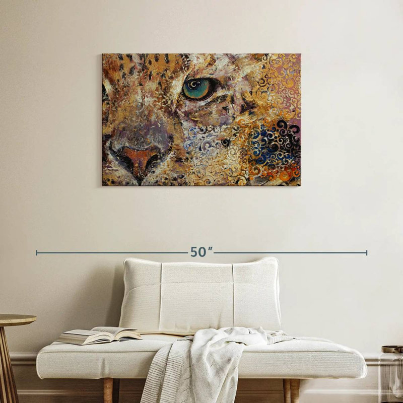 Bramyn Leopard Dynasty, H 24 po x l 36 po