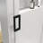 Frameless Soft-Closing Shower Door, Tempered Glass Single Sliding Shower Door With Explosion-Proof Coating-124898723