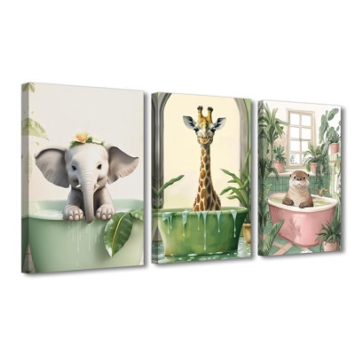 3 Piece Wrapped Canvas Print