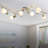 Kilia 48'' 6 -Light Swing Arm Track Track Kit with Dimmable and Adjustable Head