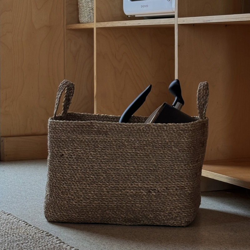 Souk Rectangular Seagrass Basket - Small, 25 pt