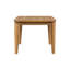 Table basse d'extérieur en bois d'acacia