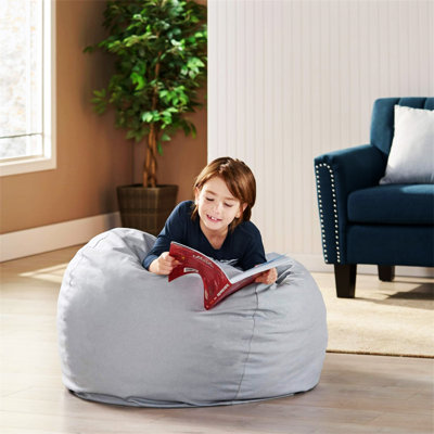 Fauteuil à billes gris clair Chrisholm
