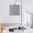 Hamidah 46Cm Polished Chrome Table Lamp Base Set