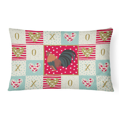Patchwork Outdoor Throw Pillow