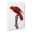 Lory by F. Levaillant - Wrapped Canvas Print-55323452