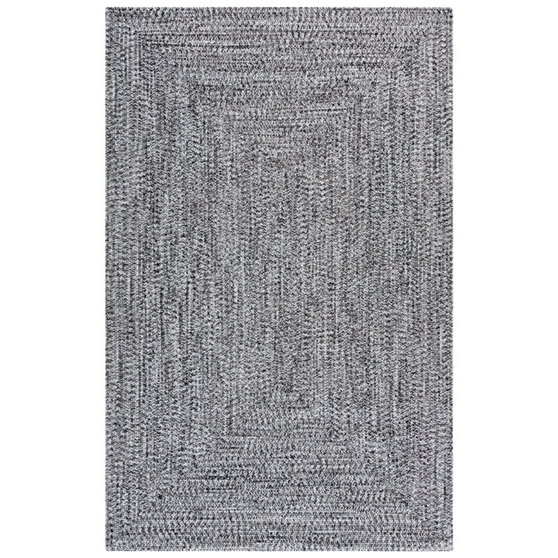 Braided 260 Hand Woven Performance Machine Washable No Pattern Rug, Rectangle 5' x 8'