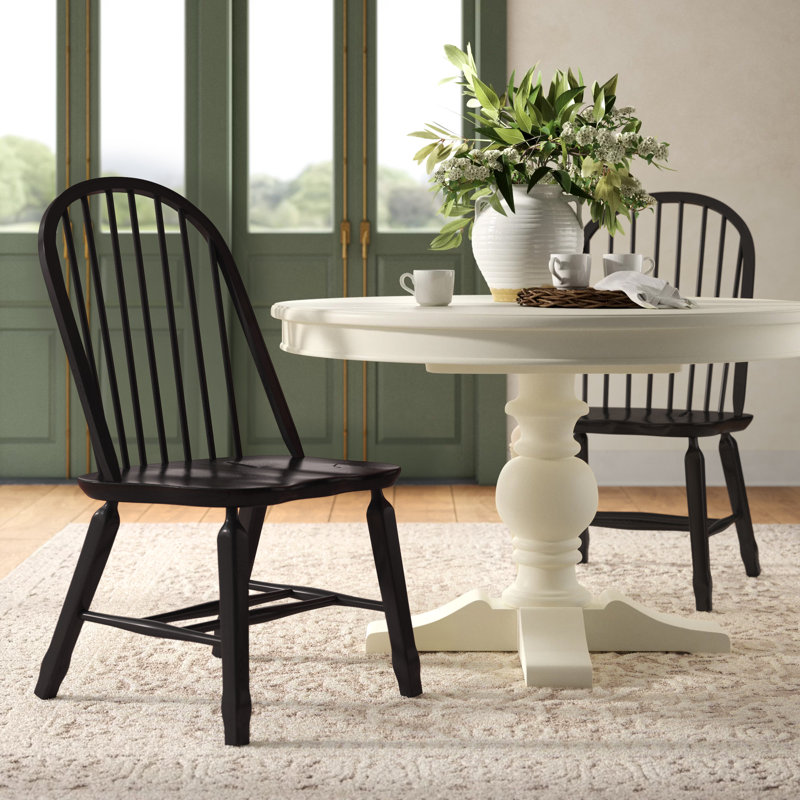 Makira Windsor Chair, Black
