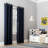 Oslo Theater Grade Extreme 100% Blackout Grommet Curtain Panel-93278560-93278589