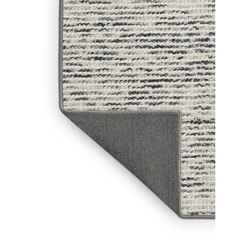Tapis contemporain gris, Rectangle 5 pi x 8 pi
