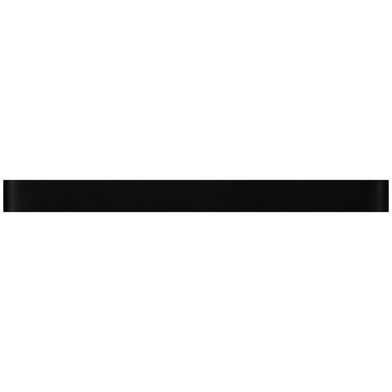 Pencil 11.75 in. x 1 in. Glass, Black