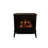 Cassella Black Electric Fireplace-1097556497