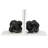 Domeniks Wooden Knot Decorative Bookends with Stands Set-1052875130