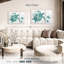 Ensemble de 3 reproductions sur toile 3 pièces par Mulberry Designs-180762596