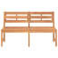 Elliemai Solid Wood Teak Outdoor Bench-1865638682