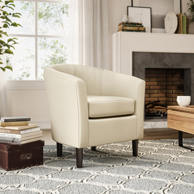 Fauteuil demi-tonneau de 27 po Scarlet