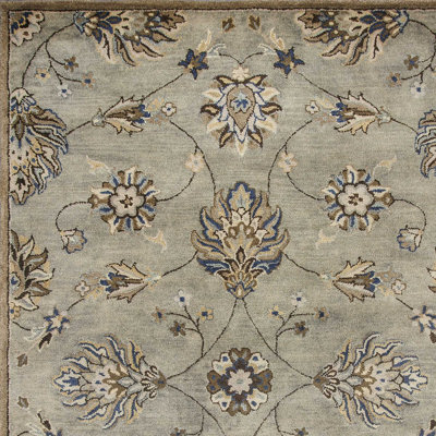 Tapis gris 3 'x 5'