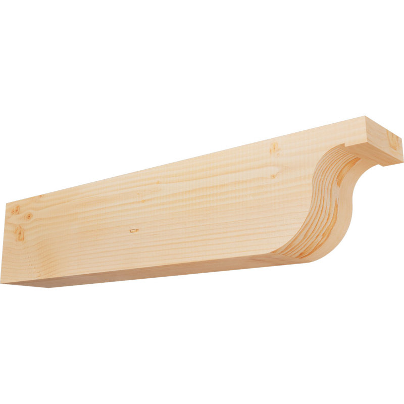 Del Monte Smooth Rafter Tail, Douglas Fir, 8"H x 5 1/2"W x 36"L