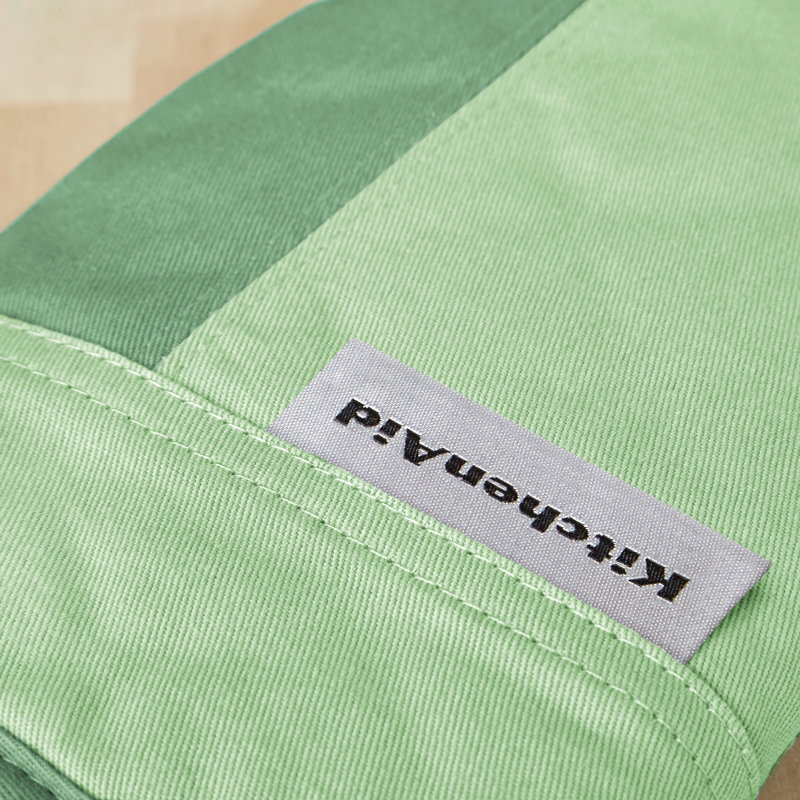 KitchenAid Beacon Mini 2-Piece Oven Mitt, 8", Green