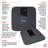 Escali Digital Glass Bathroom Scale