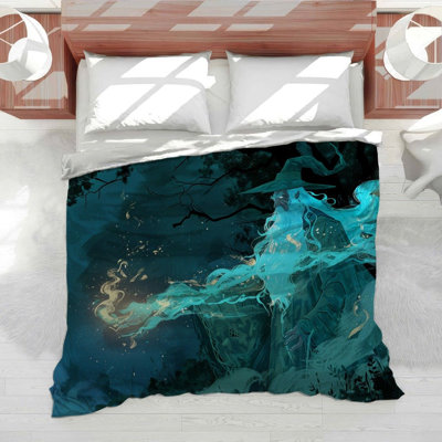Édredon Wizard Bedding Fantasy Mystical Energy
