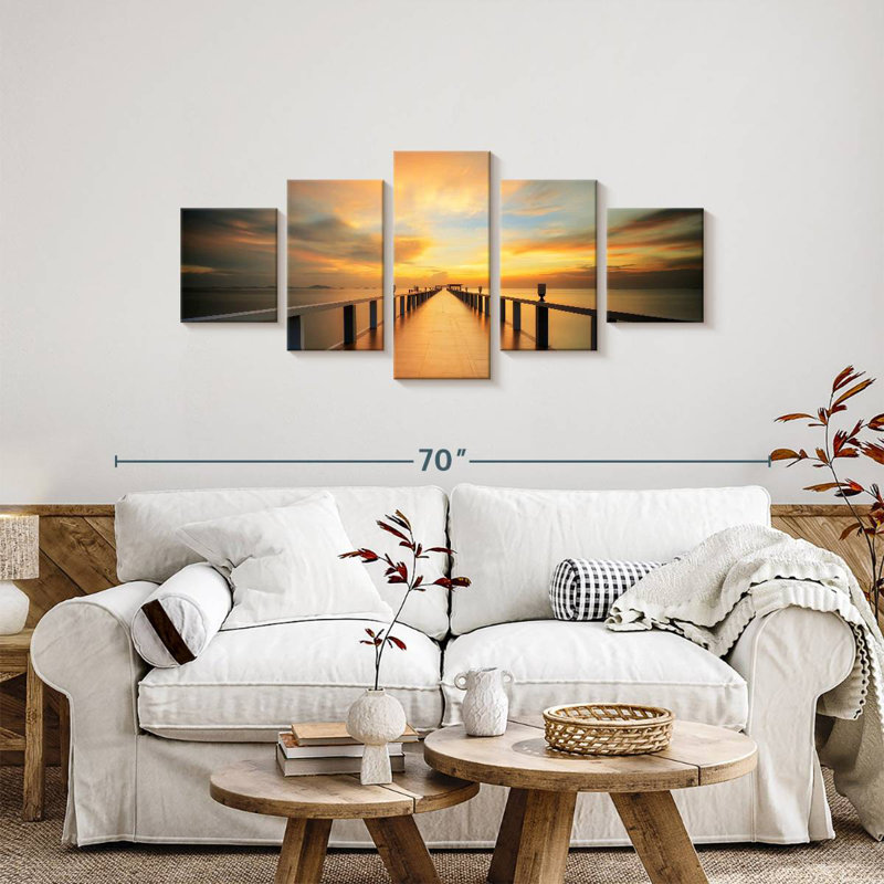 Sunrise Dock, H 24 po x l 55 po