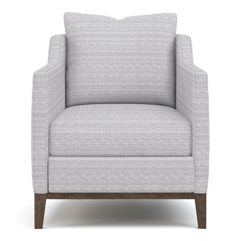 Fauteuil club Maidstone, Perigold ‑ encre au repos, Piètement