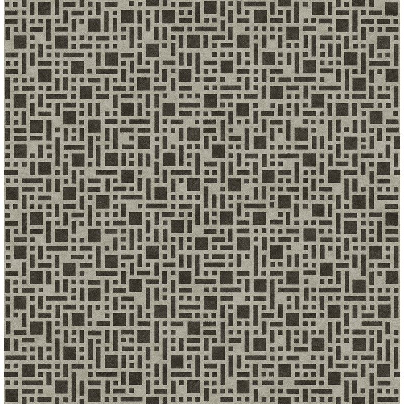 Angelise Geometric Roll, Brown