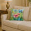Coussin Alaska Forget-me-nots in Watercolor-114457594