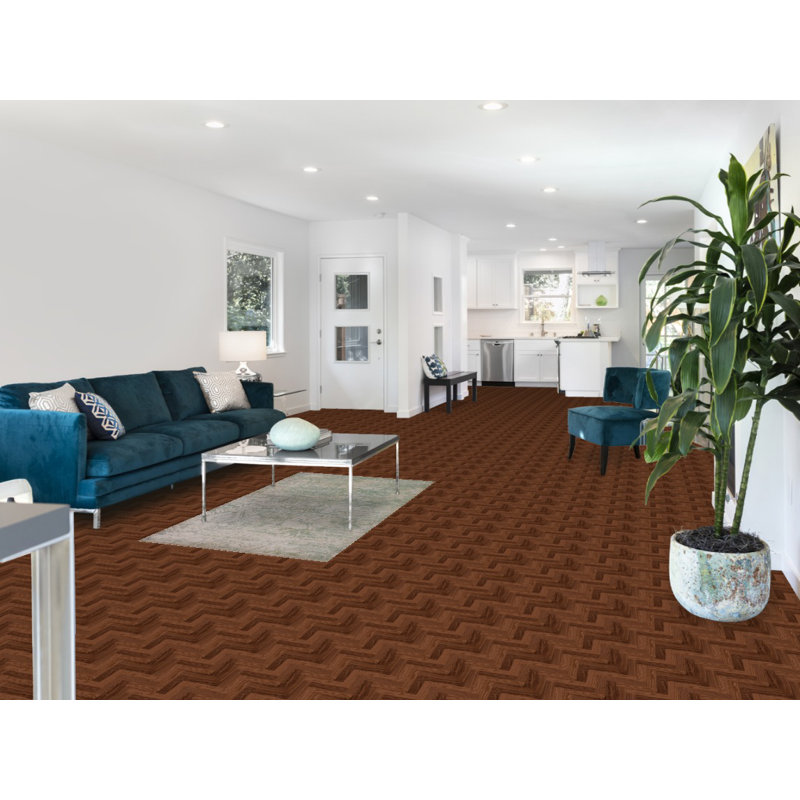Tapis vert moderne à rayures abstraites vertes 3 x 5