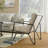 Cacey Faux Leather Armchair (Set of 2)-101462043