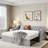 Upholstered Daybed With Pop Up Trundle-2123258389