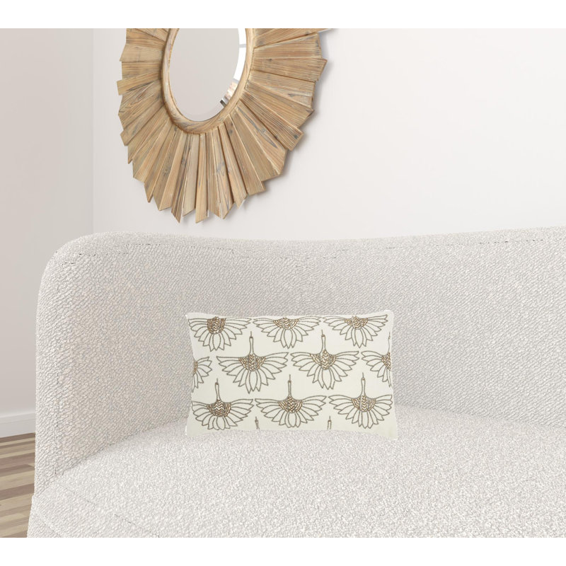 Coussin Brilliant Gold, Ivoire