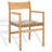 Demartini Woven Leather Dining Chair-1424309595-1424309594