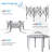 13 Ft. W x 11 Ft. D Weather-resistent Iron Patio Gazebo with sidewalls-110916855-110916852