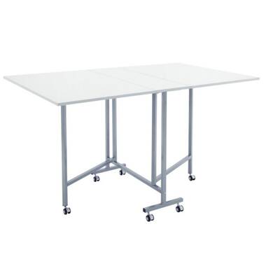 Sew Ready Dart Sewing Table MDF with Adjustable Dropdown Platform