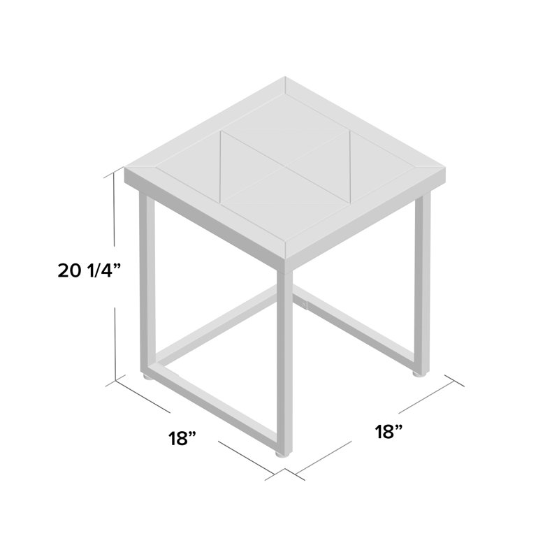 Table de bout parquet Adalheid