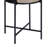 Colson Black Finish End Table
