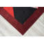Tapis rouge / noir Barthol