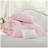 5-Piece Full/Queen Solid Pink Comforter Set