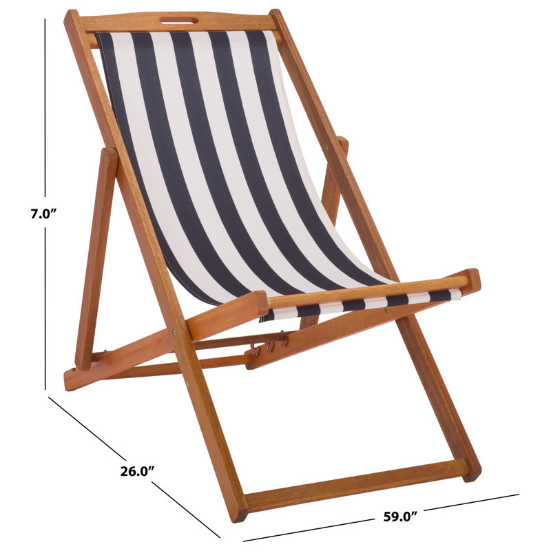 Chaise de patio Winston, Fin marine