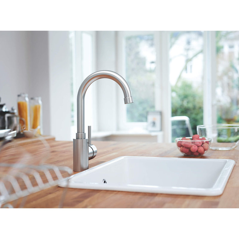 Concetto™ Bar Faucet with Accessories, Super Steel Infinity Finish