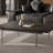 Solid wood tea table with minimalist design