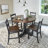 Taylen Swivel Solid Wood Counter Stool