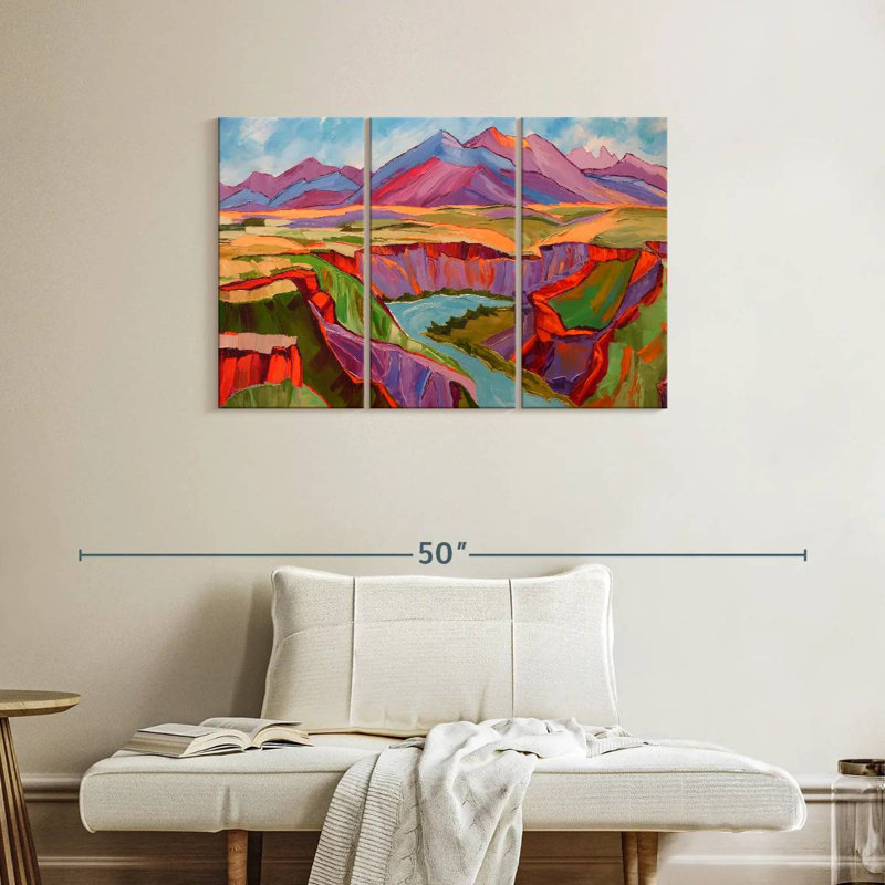 Alvord Southwest Colors, H 24 po x l 38 po